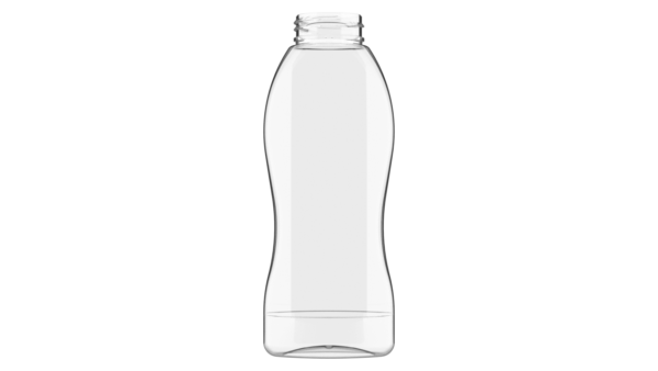 butelka PET plastikowa 500ml owalna transparentna