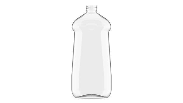 butelka PET plastikowa 1000ml owalna transparentna do mydła