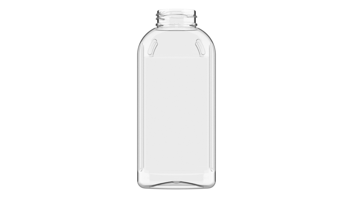 butelka PET plastikowa 500ml owalna transparentna