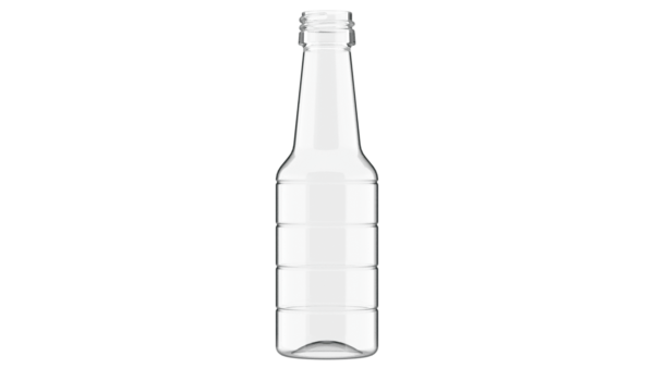 butelka PET plastikowa 50ml okrągła transparentna do alkoholu
