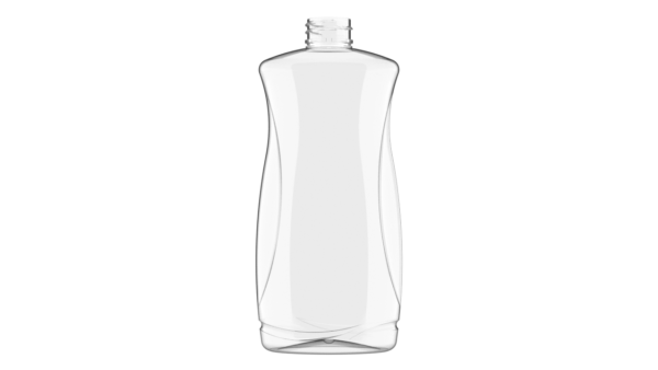 butelka PET plastikowa 500ml owalna transparentna do mydła