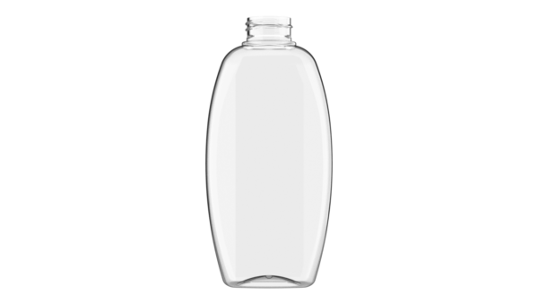 butelka HARD PET 500ml owalna transparentna