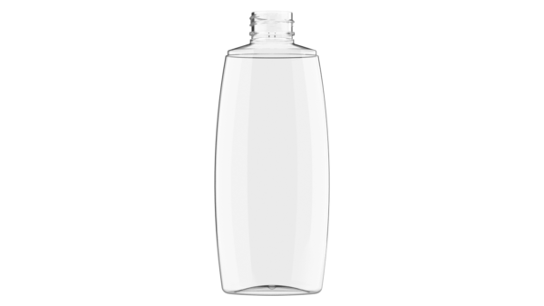 butelka PET plastikowa 250ml owalna transparentna