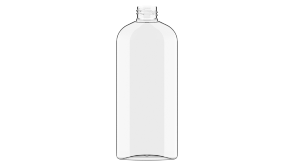 butelka PET plastikowa 250ml owalna transparentna