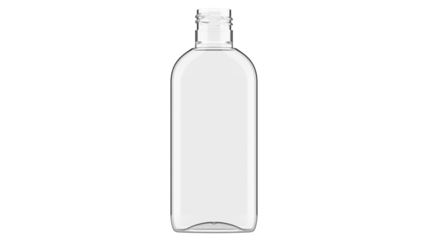 butelka PET plastikowa 150ml owalna transparentna