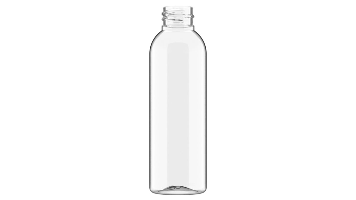 butelka PET plastikowa 75ml okrągła transparentna