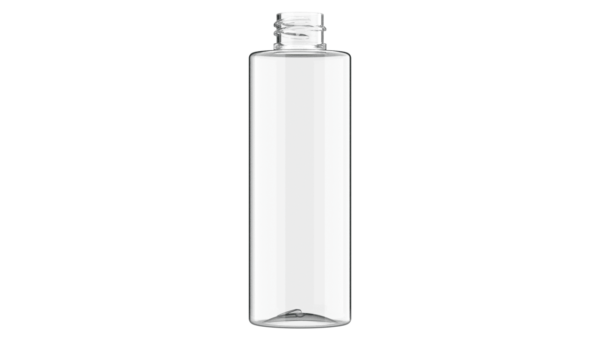 butelka PET plastikowa 100ml okrągła transparentna