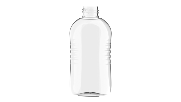 butelka PET plastikowa 200ml owalna transparentna