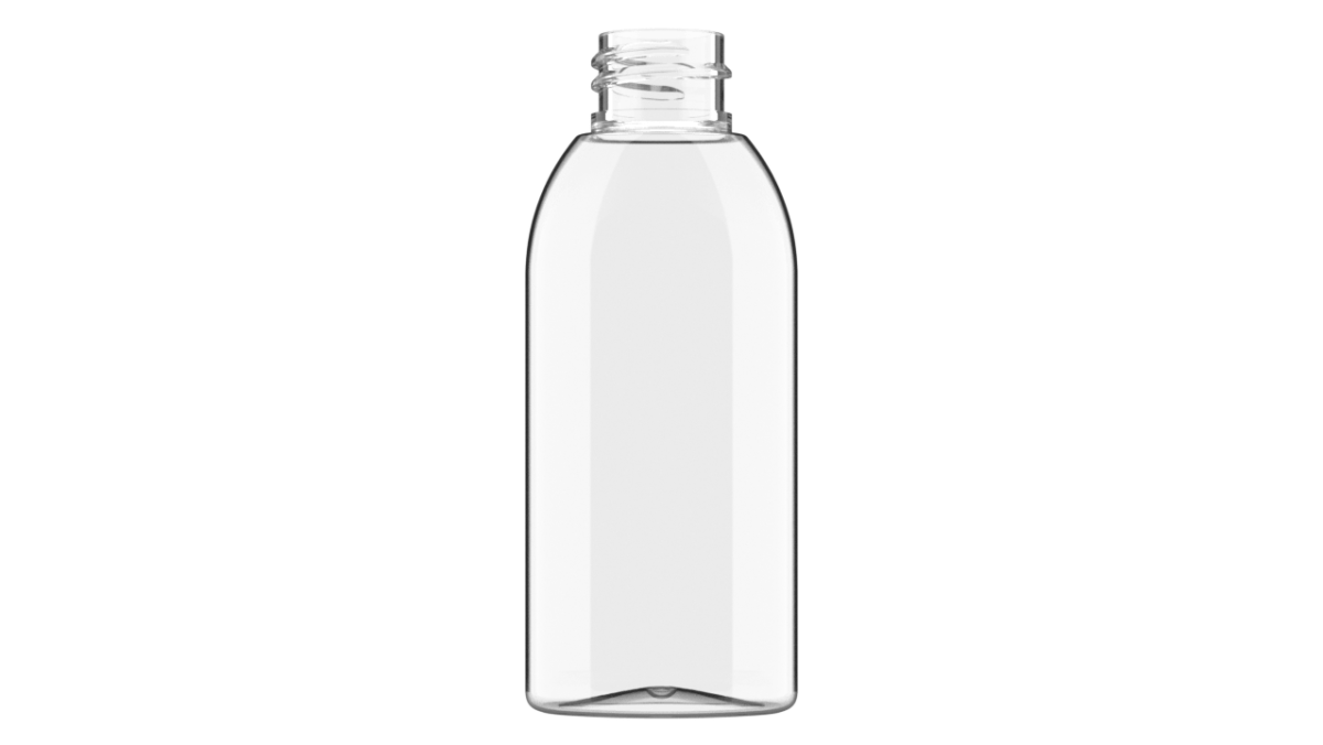 butelka PET plastikowa 50ml owalna transparentna