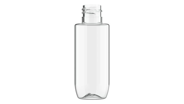 butelka PET plastikowa 50ml okrągła transparentna