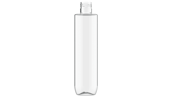 butelka PET plastikowa 250ml okrągła transparentna