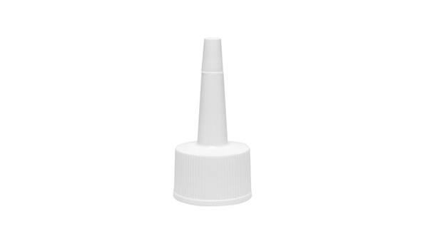 Closure cap SP024 thread 24/410 white K0002 grooved